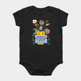 Greta Thunberg - Climate Activist Baby Bodysuit